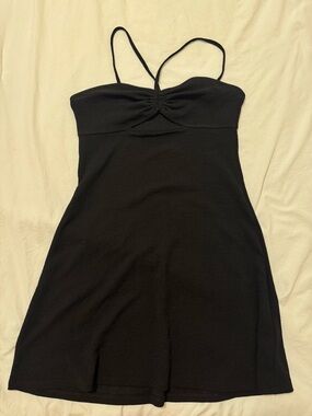 Black Halter Dress